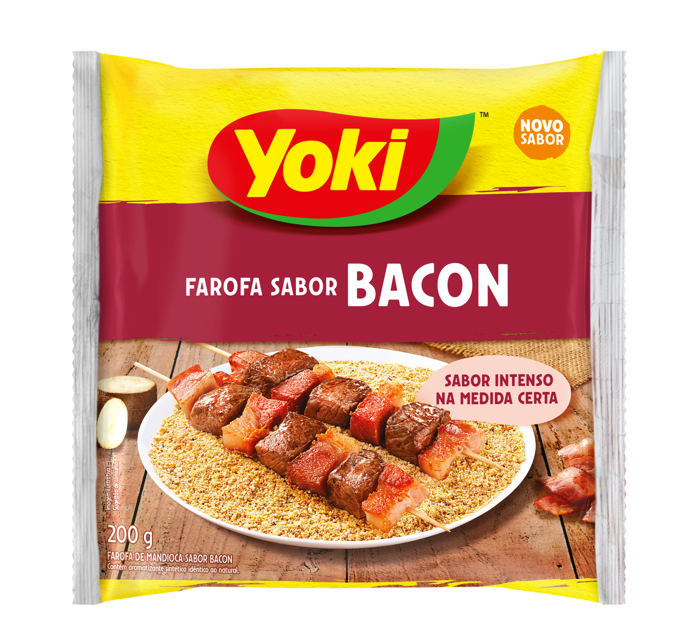 FAROFA DE BACON YOKI 200G