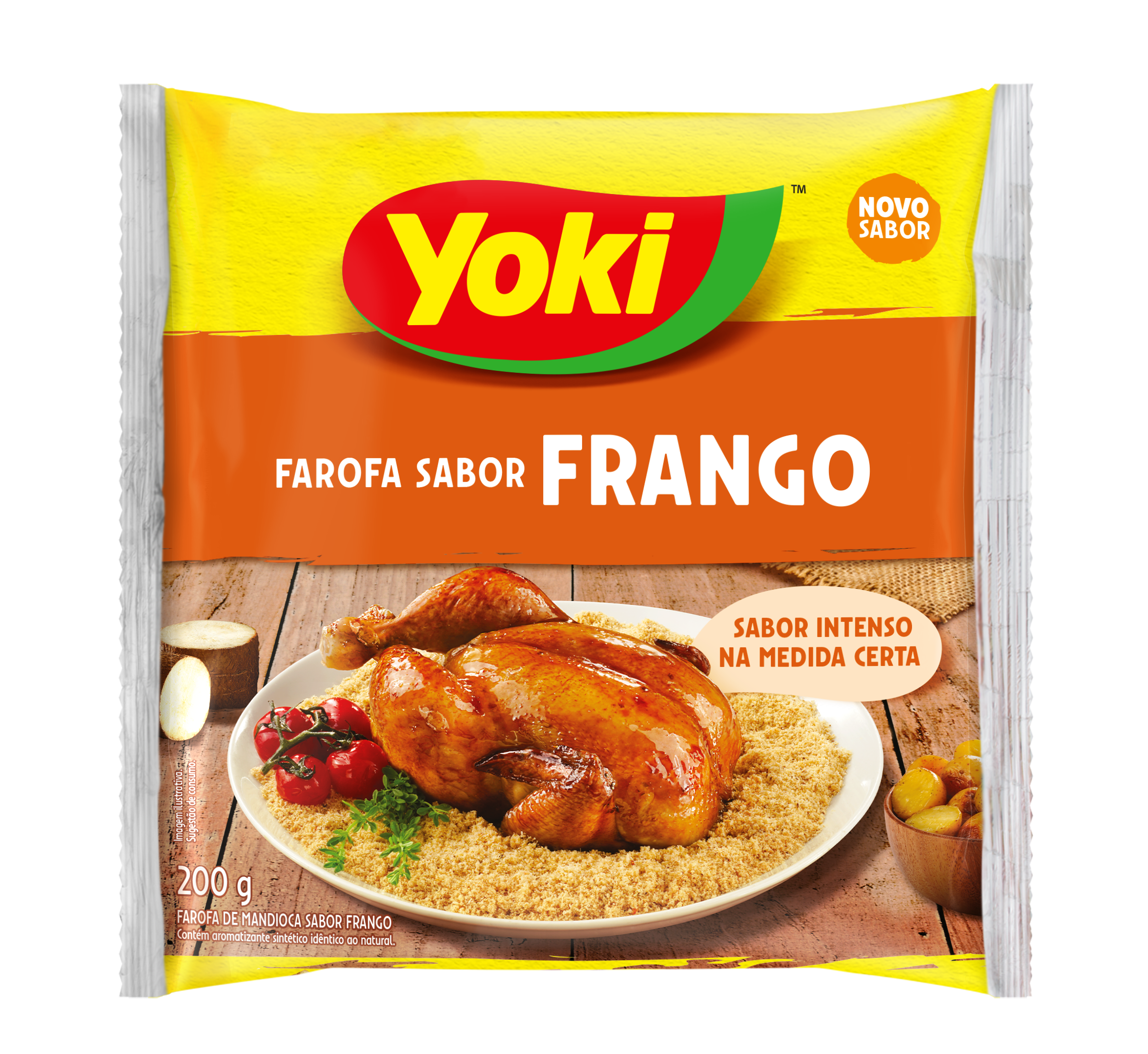 FAROFA DE FRANGO YOKI 200G