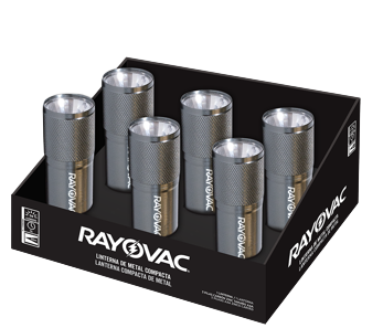 LANTERNA RAYOVAC METAL 50LM 3AAA
