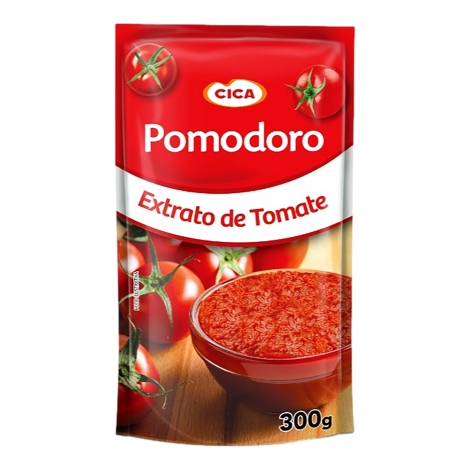 EXTRATO DE TOMATE POMODORO SACHÊ 300GR