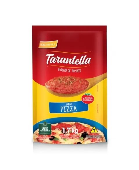 MOLHO DE TOMATE TARANTELLA PIZZA SACHÊ 1,7KG