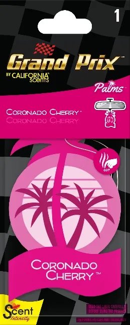 AROMATIZANTE AUTOMOTIVO GRAND PRIX CARTELA CEREJA
