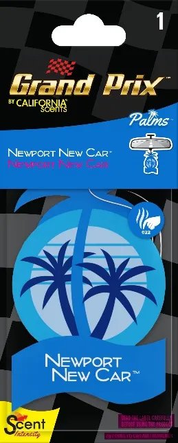 AROMATIZANTE AUTOMOTIVO GRAND PRIX CARTELA CARRO NOVO