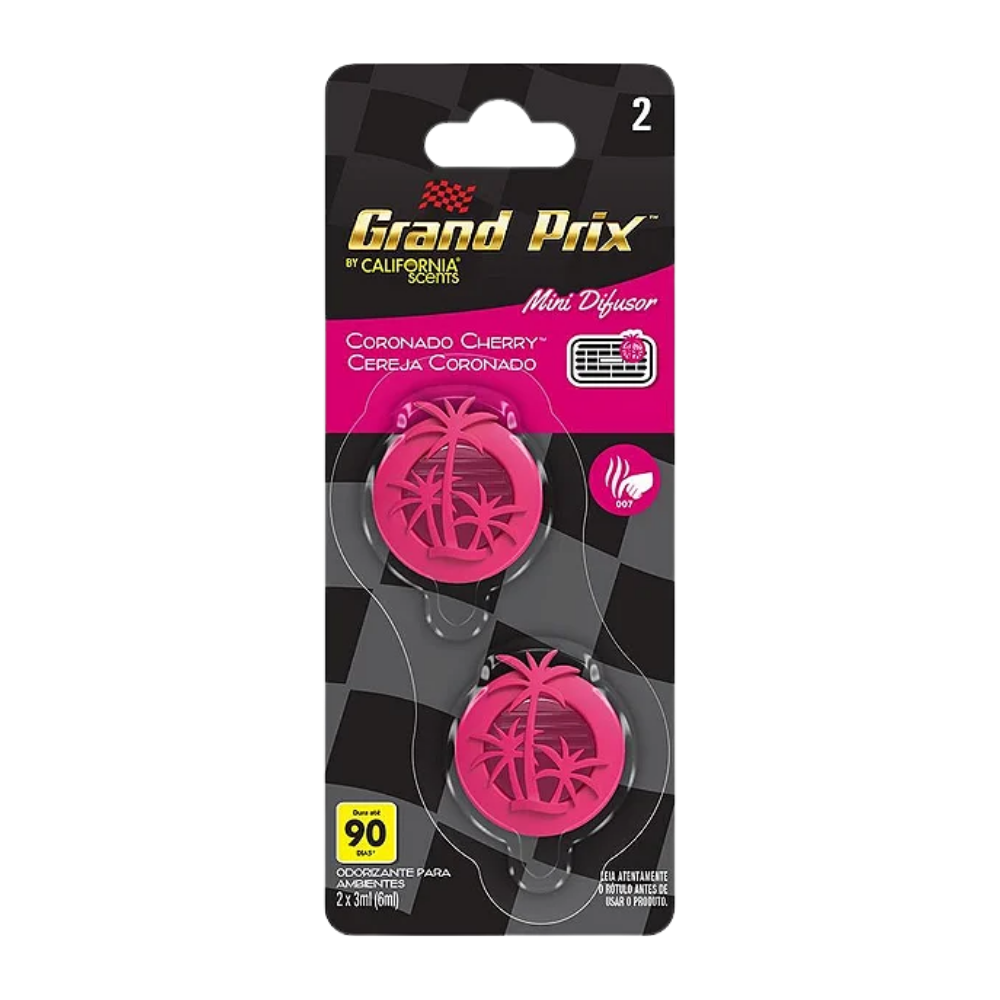 AROMATIZANTE AUTOMOTIVO GRAND PRIX DIFUSOR CEREJA