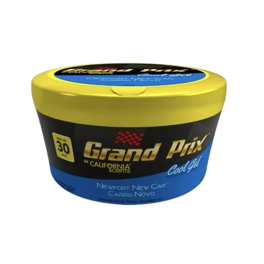 AROMATIZANTE AUTOMOTIVO GRAND PRIX GEL CARRO NOVO
