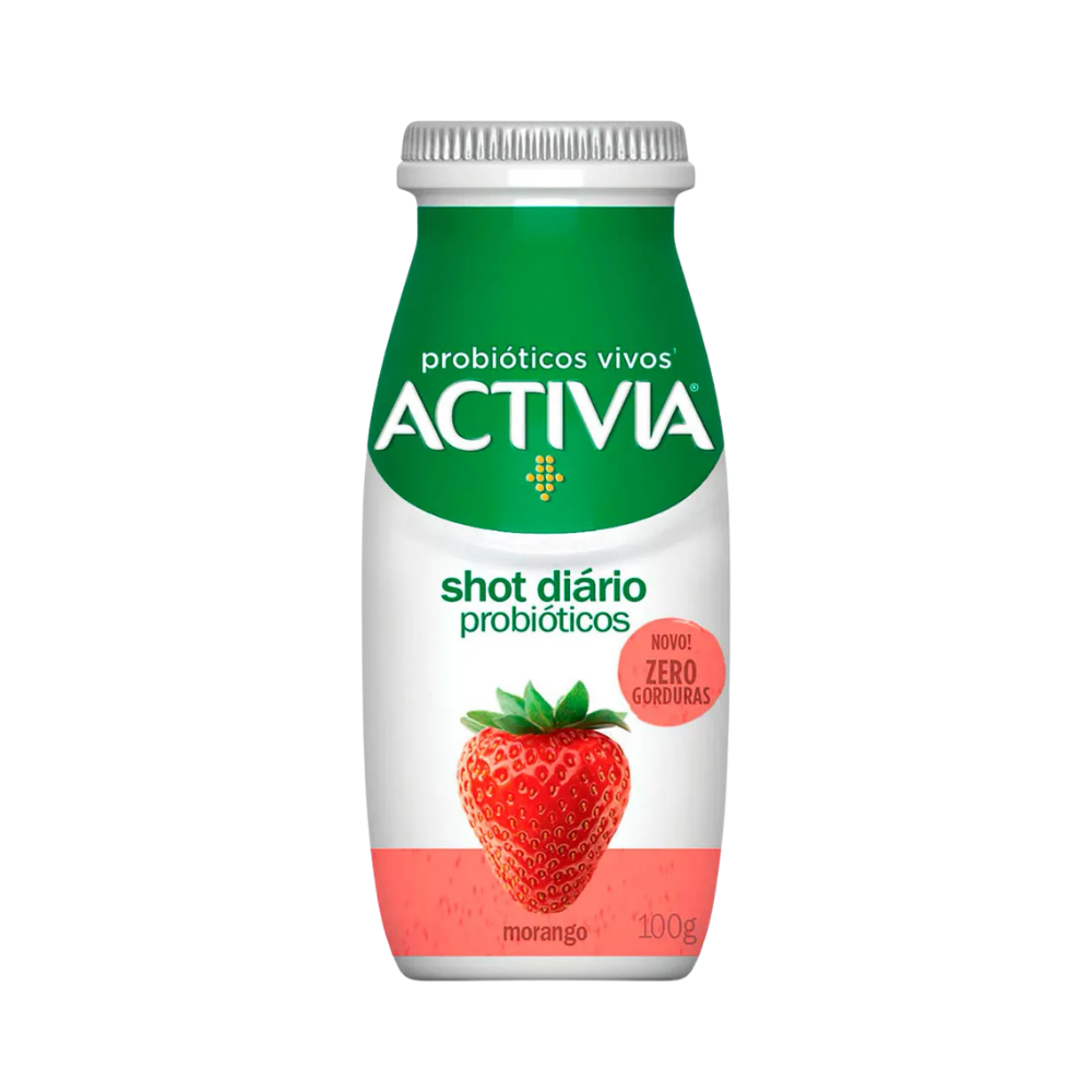 ACTIVIA LEITE FERMENTADO MORANGO 100GR
