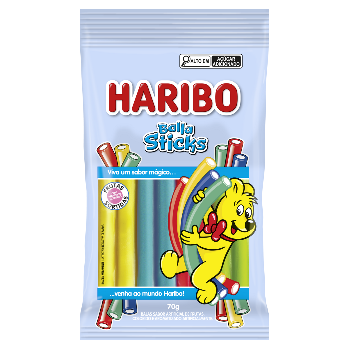 BALA STICKS HARIBO COLORS 70G