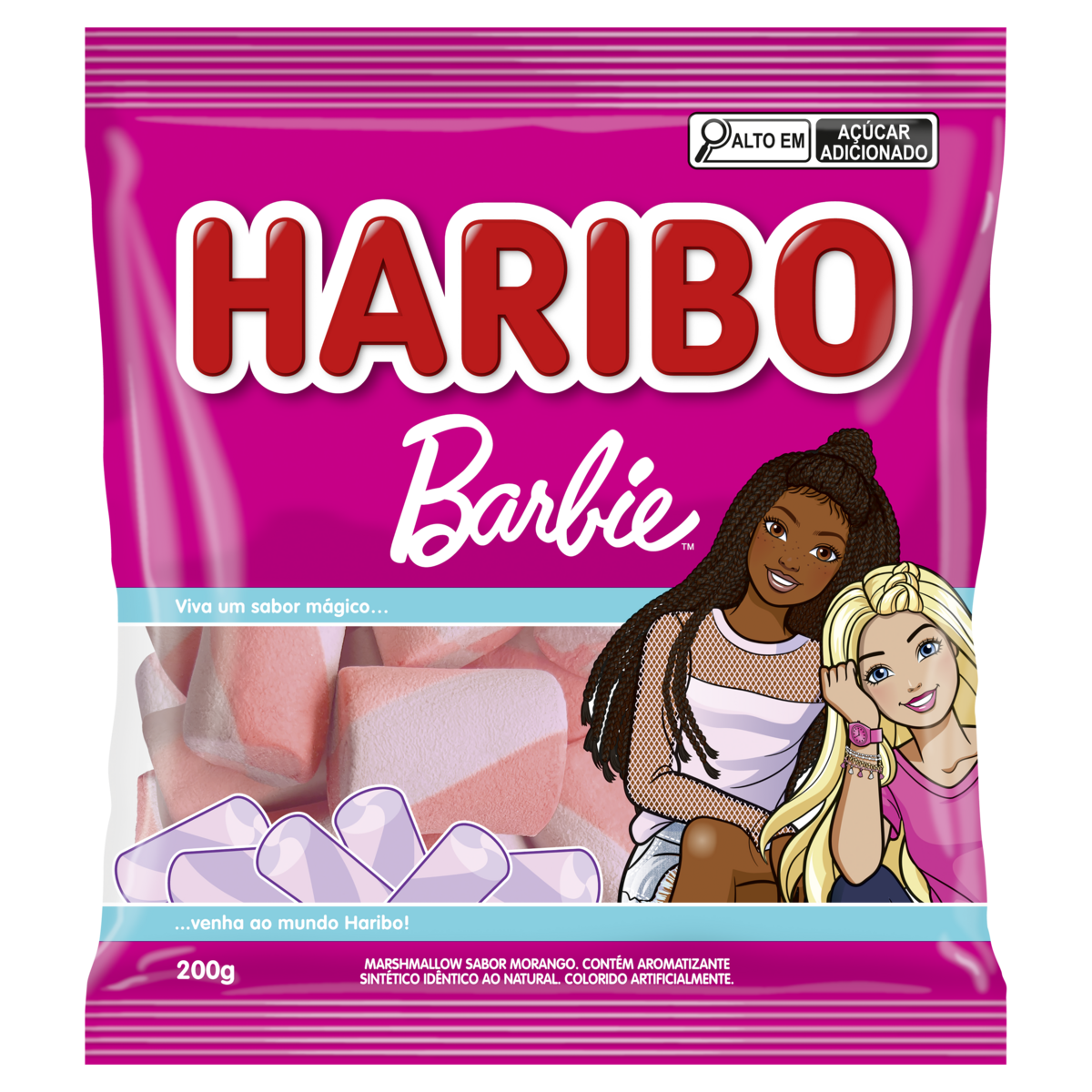 MARSHMALLOW HARIBO BARBIE 200G