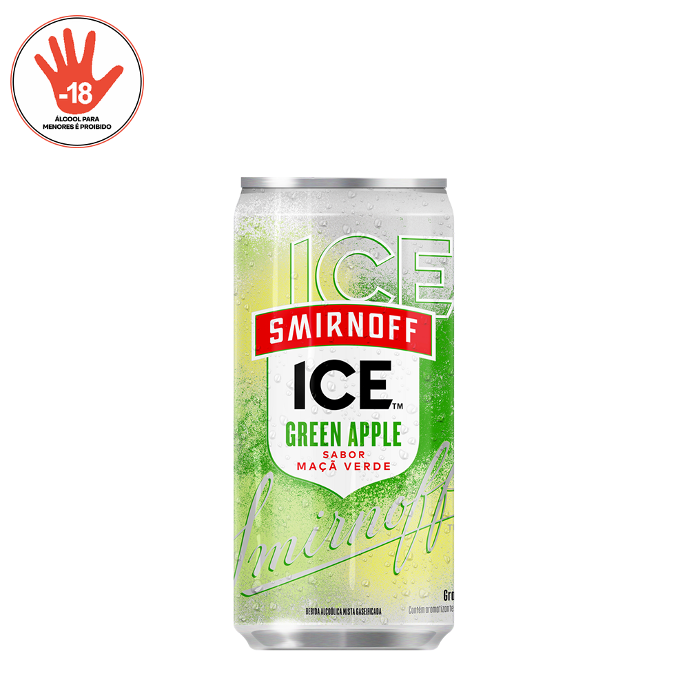 SMIRNOFF ICE GREEN APPLE LATA 269ML