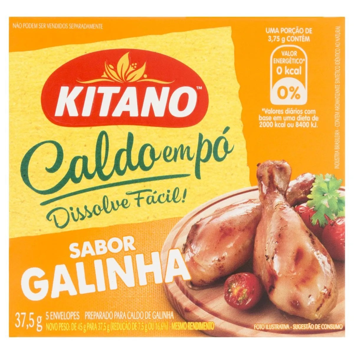 CALDO EM PÓ KITANO GALINHA 375G