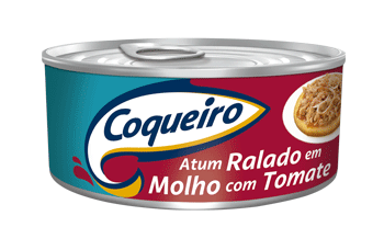 ATUM RALADO COQUEIRO TOMATE 160GR