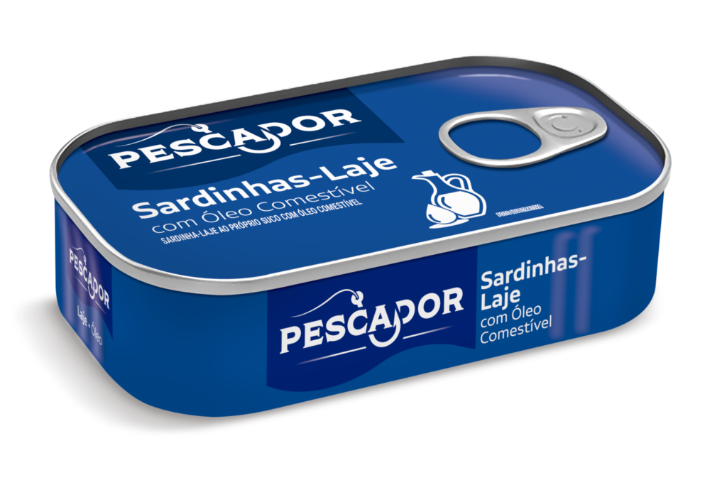 SARDINHAS LAJE PESCADOR ÓLEO COMESTÍVEL 125GR