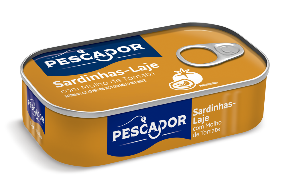 SARDINHAS LAJE PESCADOR MOLHO DE TOMATE 125GR