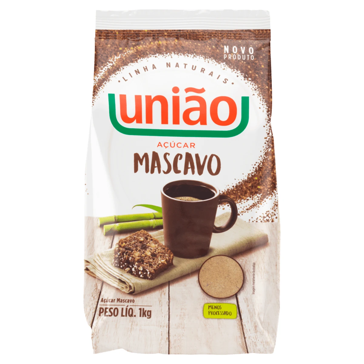 ACUCAR MASCAVO UNIÃO 1KG