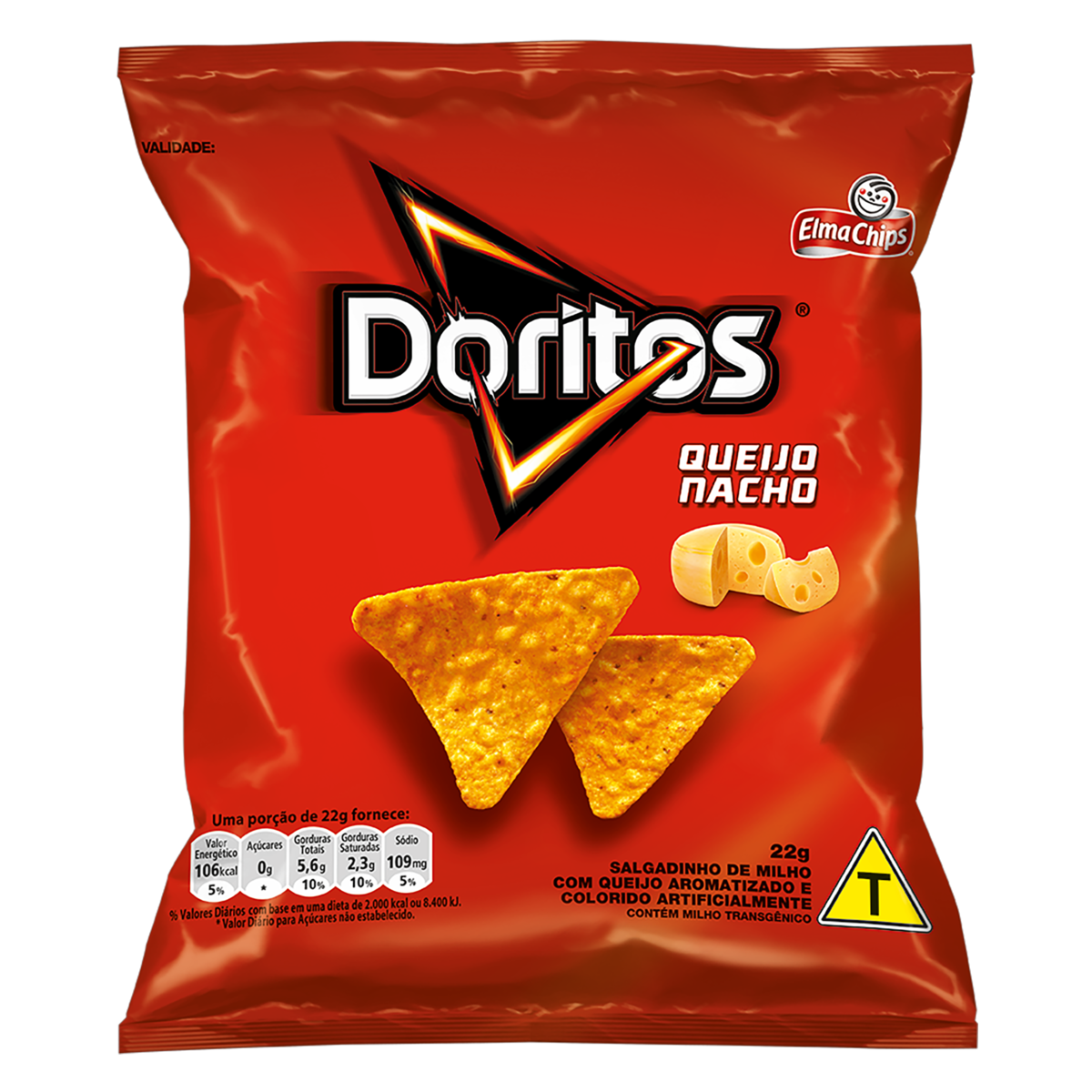 SALGADINHOS DORITOS NACHO 22G