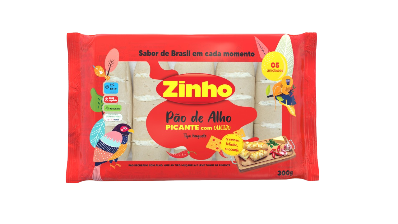 PAO DE ALHO BAGUETE TODO CHURRASCO PICANTE 300G