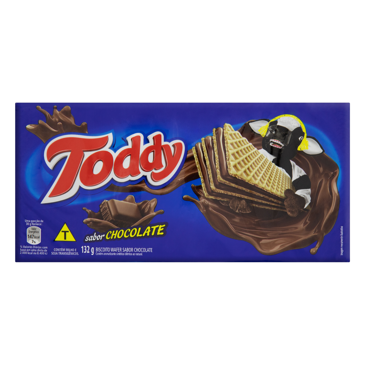 BISCOITO WAFER TODDY CHOCOLATE 94GR