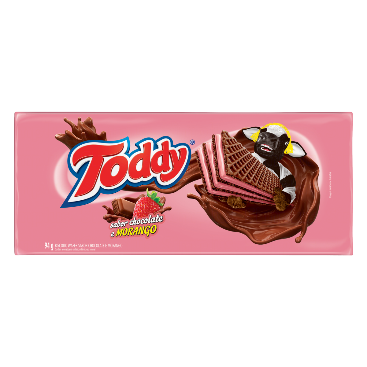 BISCOITO WAFER TODDY CHOCOLATE 94GR