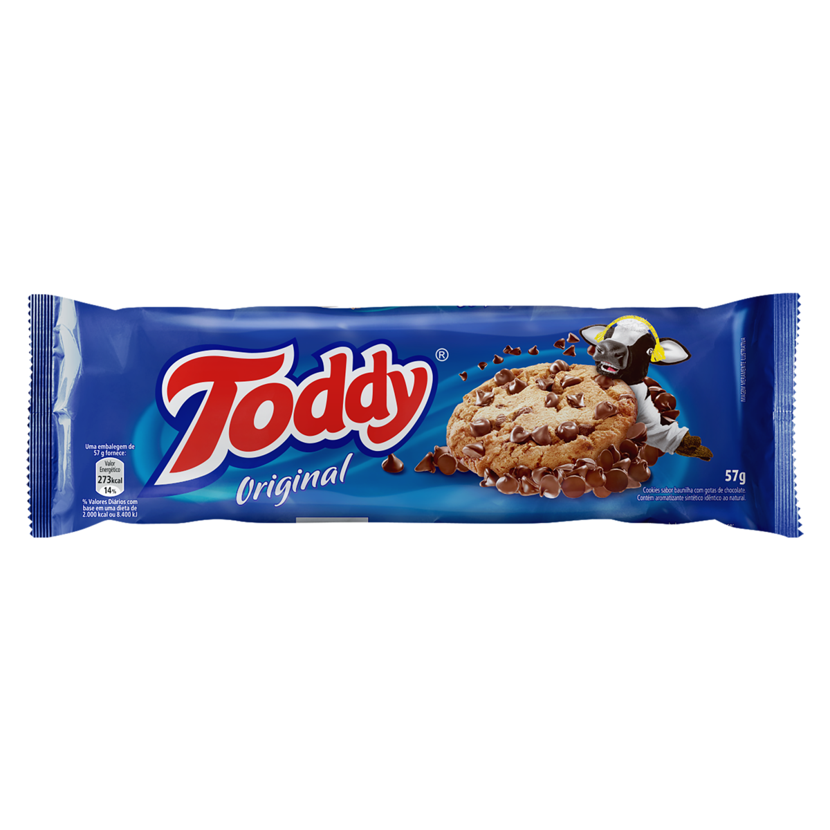 BISCOITO COOKIE TODDY BAUNILHA 57GR
