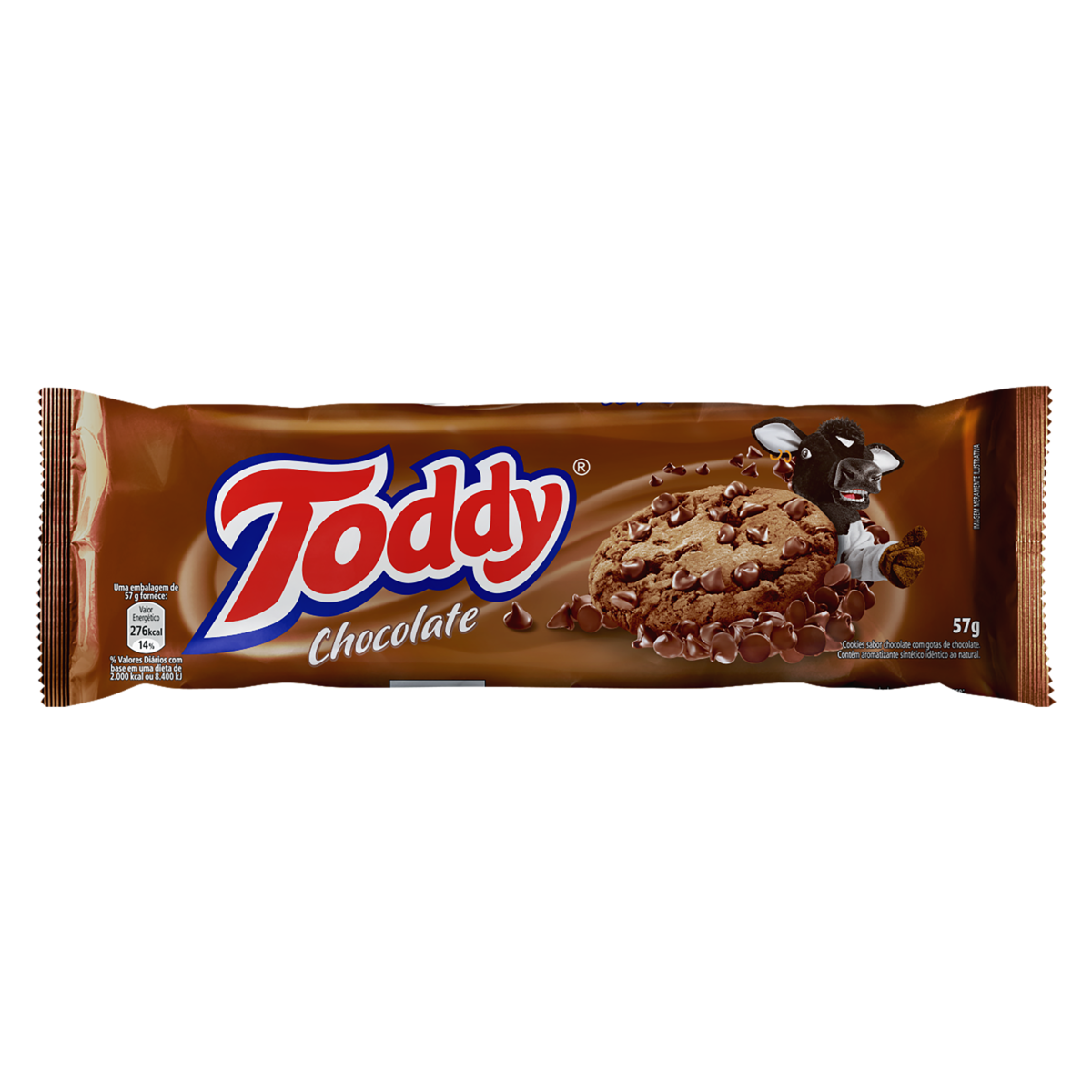 BISCOITO COOKIE TODDY CHOCOLATE 57GR