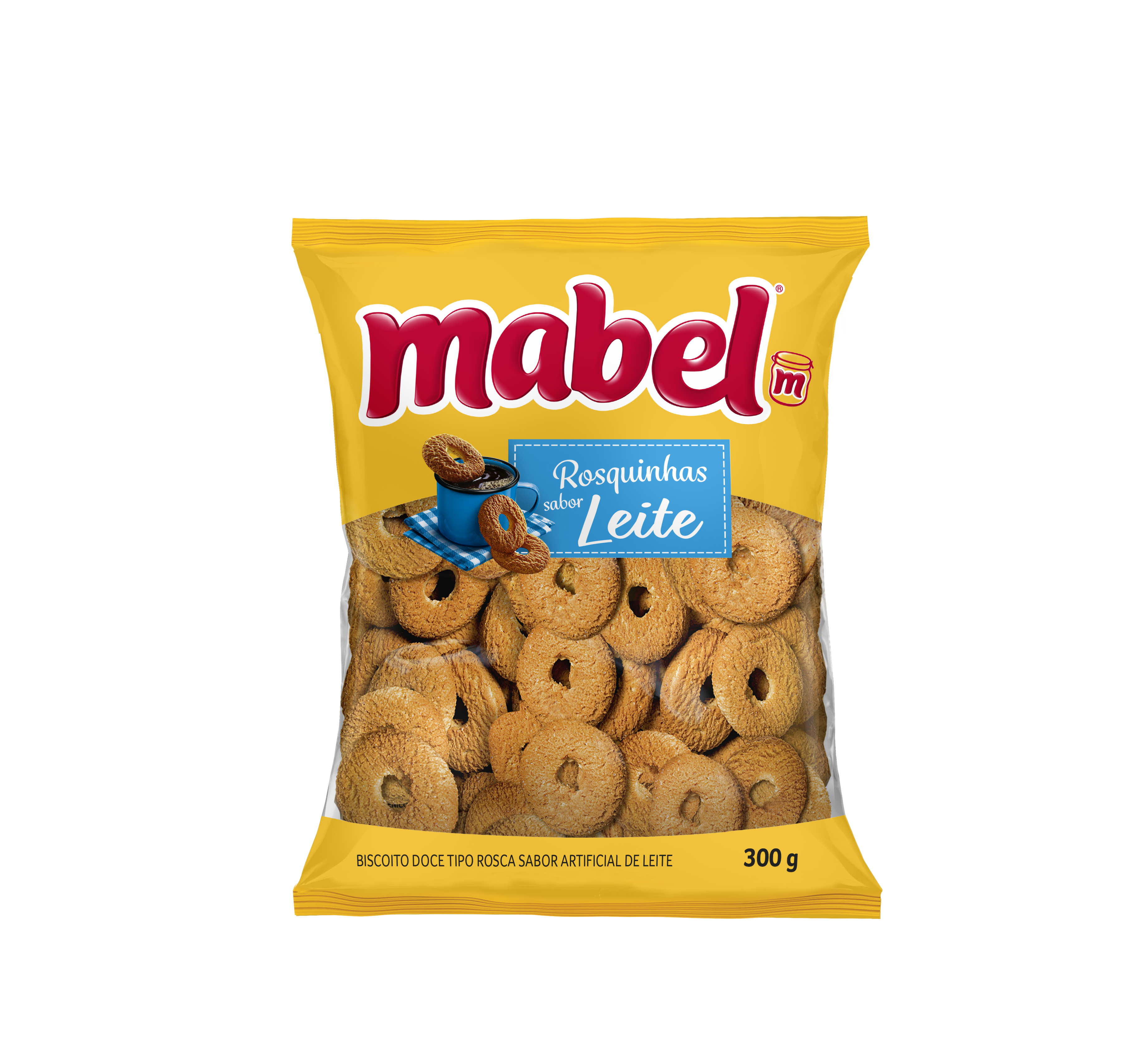 BISCOITO ROSQUINHA MABEL LEITE 300GR