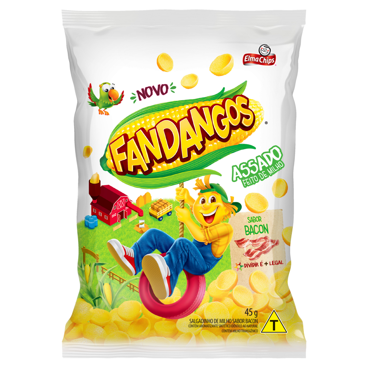 SALGADINHOS FANDANGOS BACON 33G