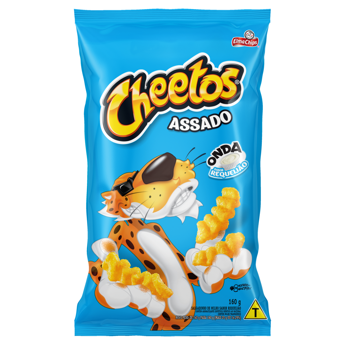 SALGADINHOS CHEETOS ONDA REQUEIJÃO 160G
