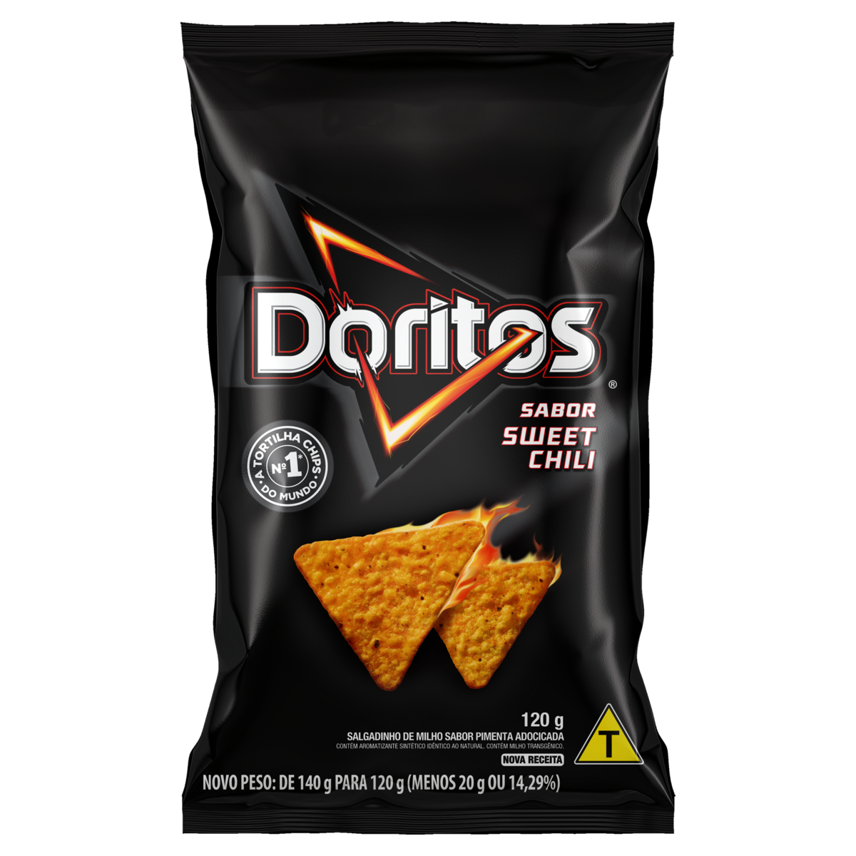 SALGADINHOS DORITOS SWEET CHILLI 120G