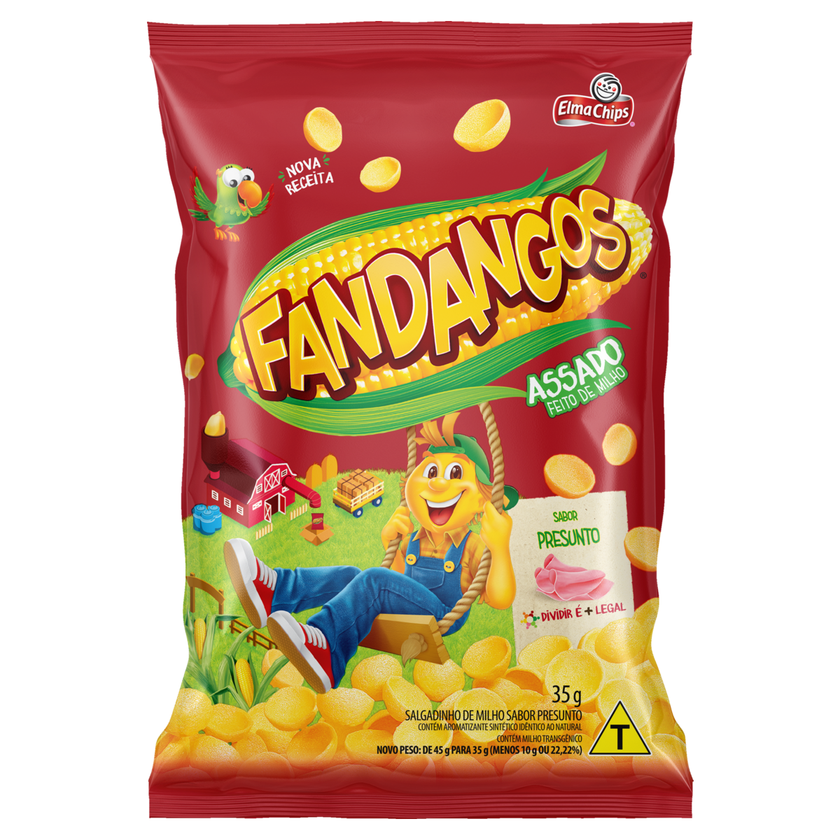 SALGADINHOS FANDANGOS PRESUNTO 35G