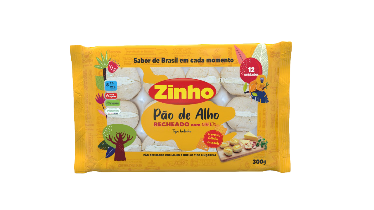 PAO BOLINHA TRADICIONAL AIR FRYER 300G