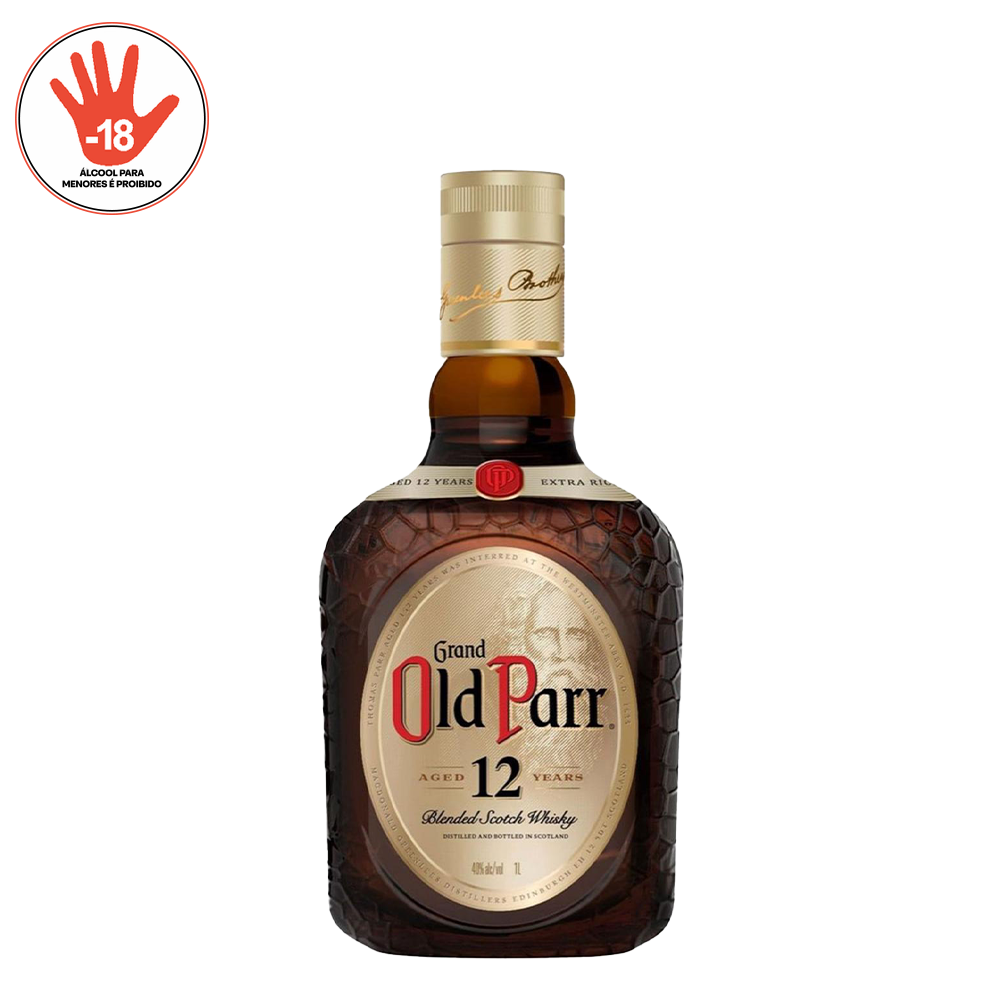 WHISKY OLD PARR 12 ANOS 1000ML