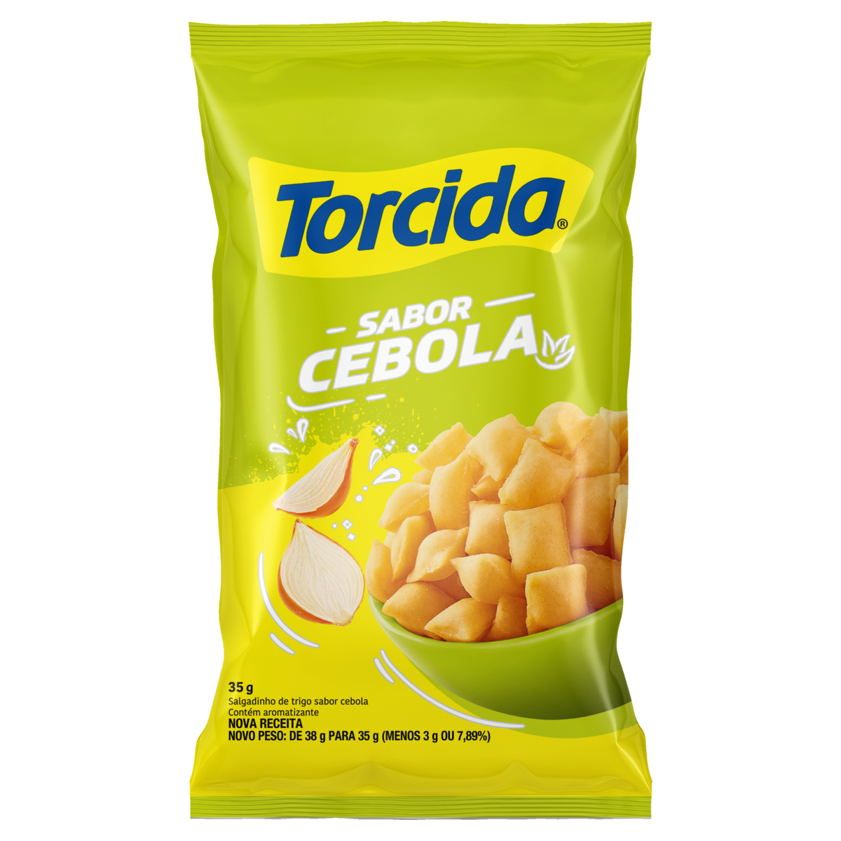 SALGADINHOS TORCIDA CEBOLA 35G