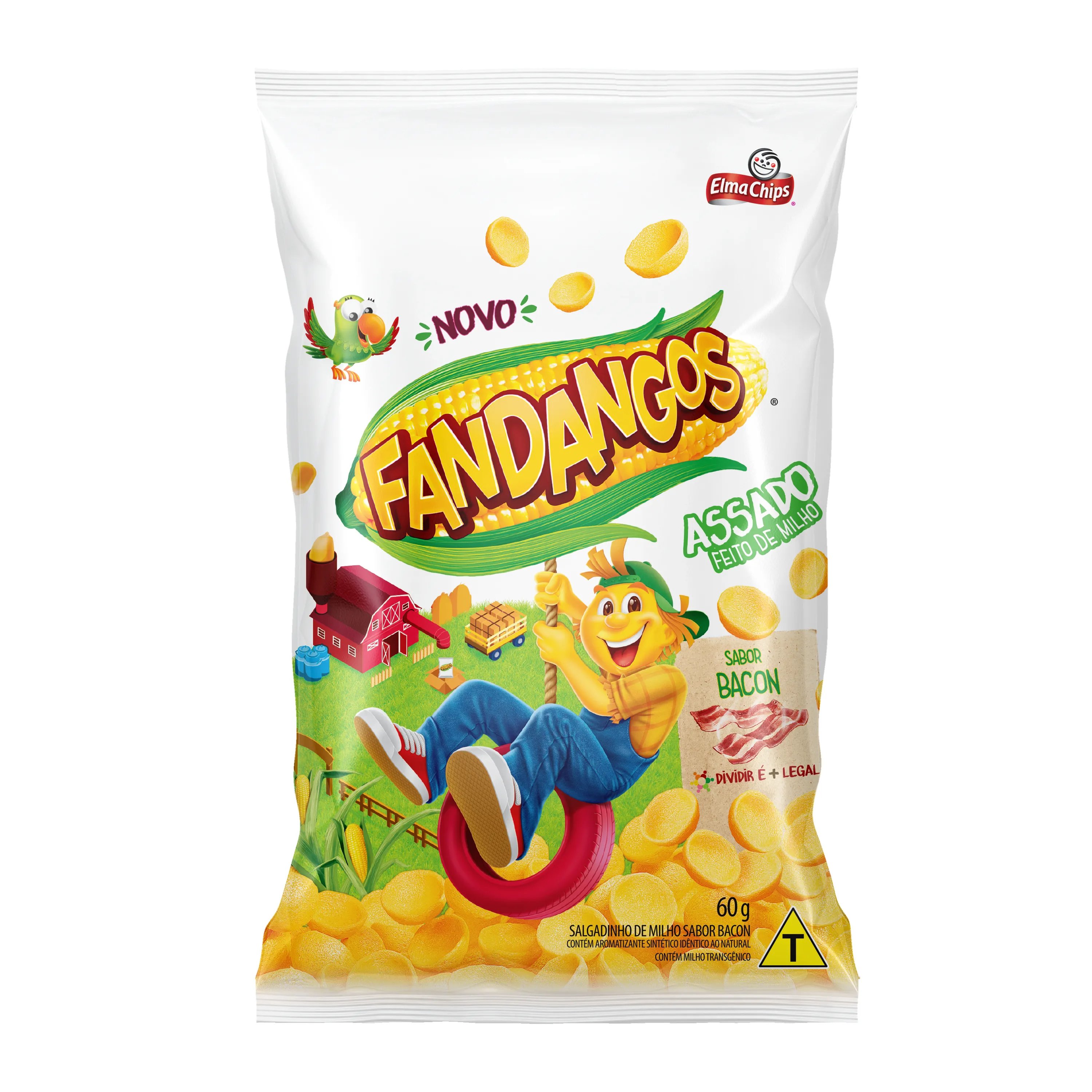 SALGADINHOS FANDANGOS BACON 60G