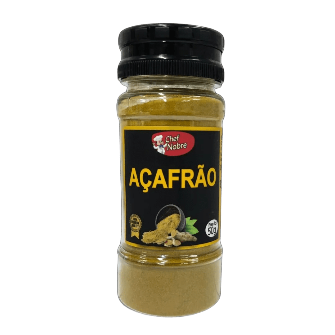 AÇAFRÃO CURCUMA CHEF NOBRE 50GR