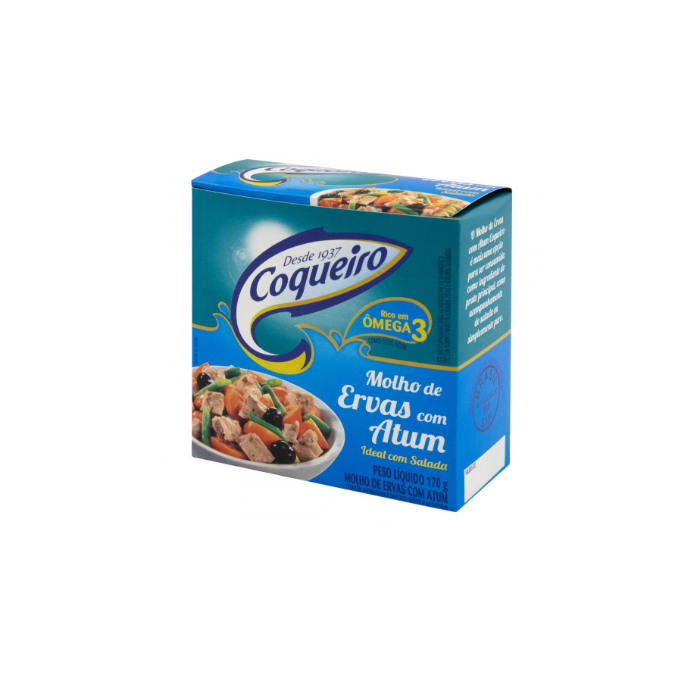 MOLHO DE ERVAS COM ATUM COQUEIRO 170GR
