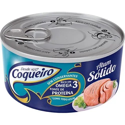 ATUM SÓLIDO COQUEIRO AO ÓLEO 170GR