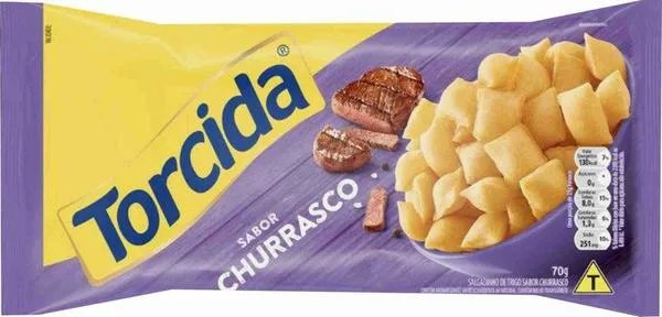 SALGADINHOS TORCIDA CHURRASCO 70G