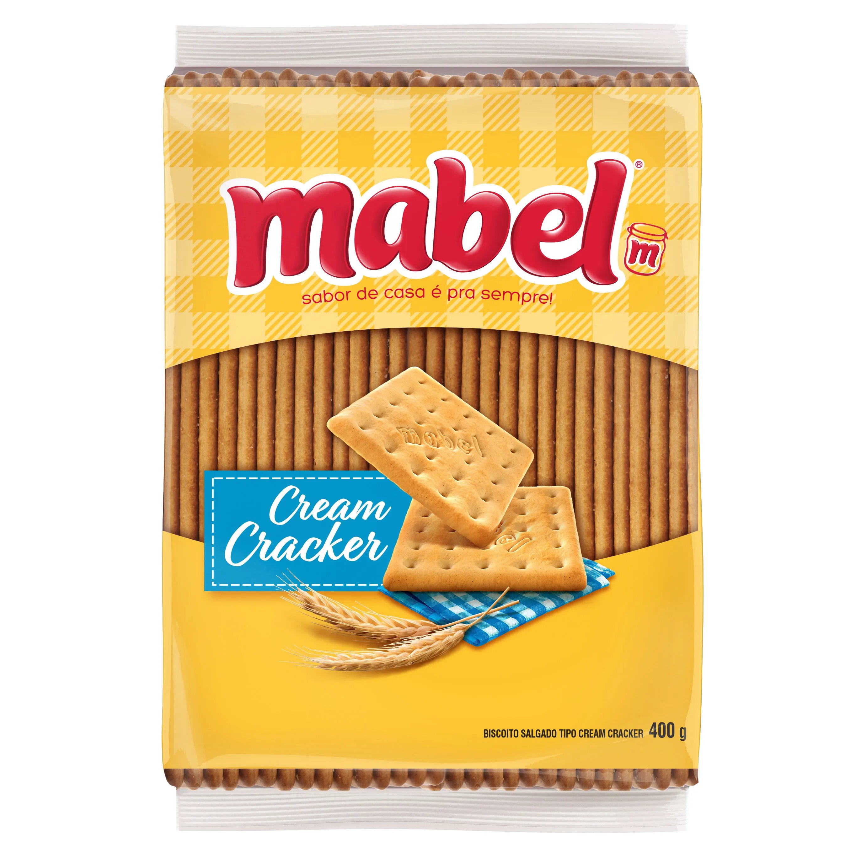 BISCOITO MABEL CREAM CRACKER 400GR