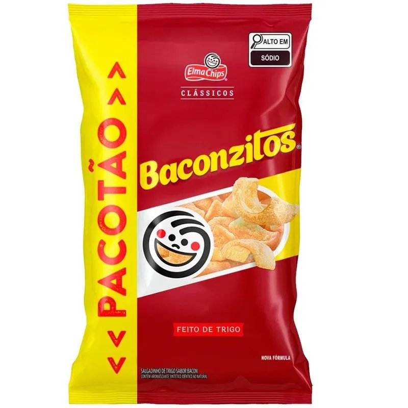 SALGADINHOS BACONZITOS 130G