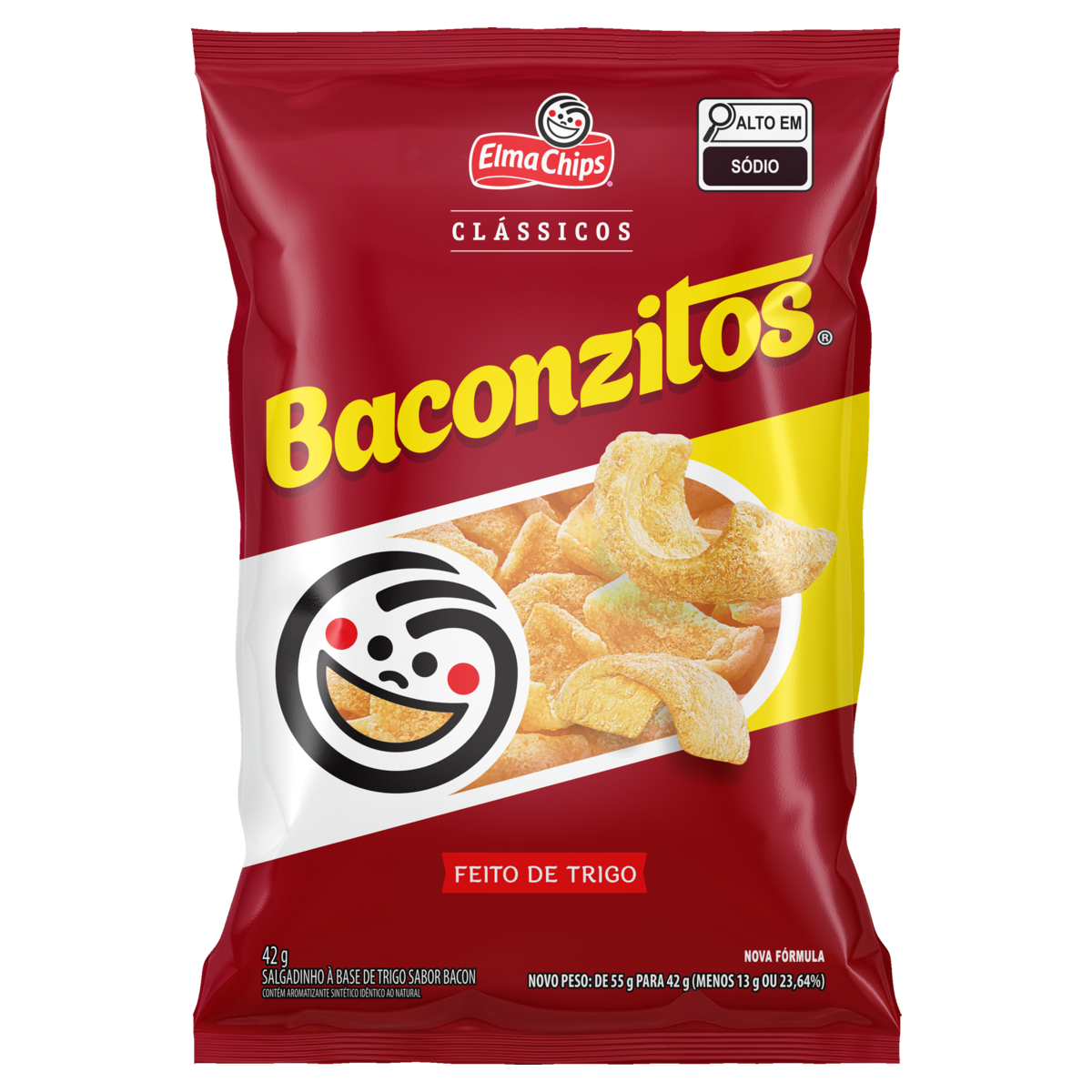 SALGADINHOS BACONZITOS 42G