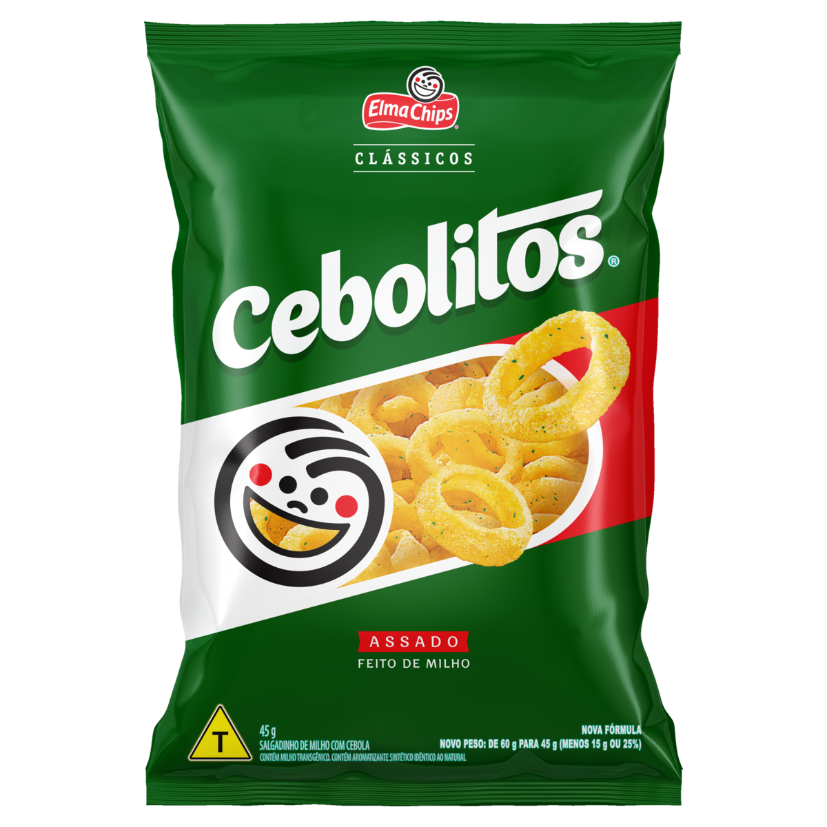 SALGADINHOS CEBOLITOS 45G