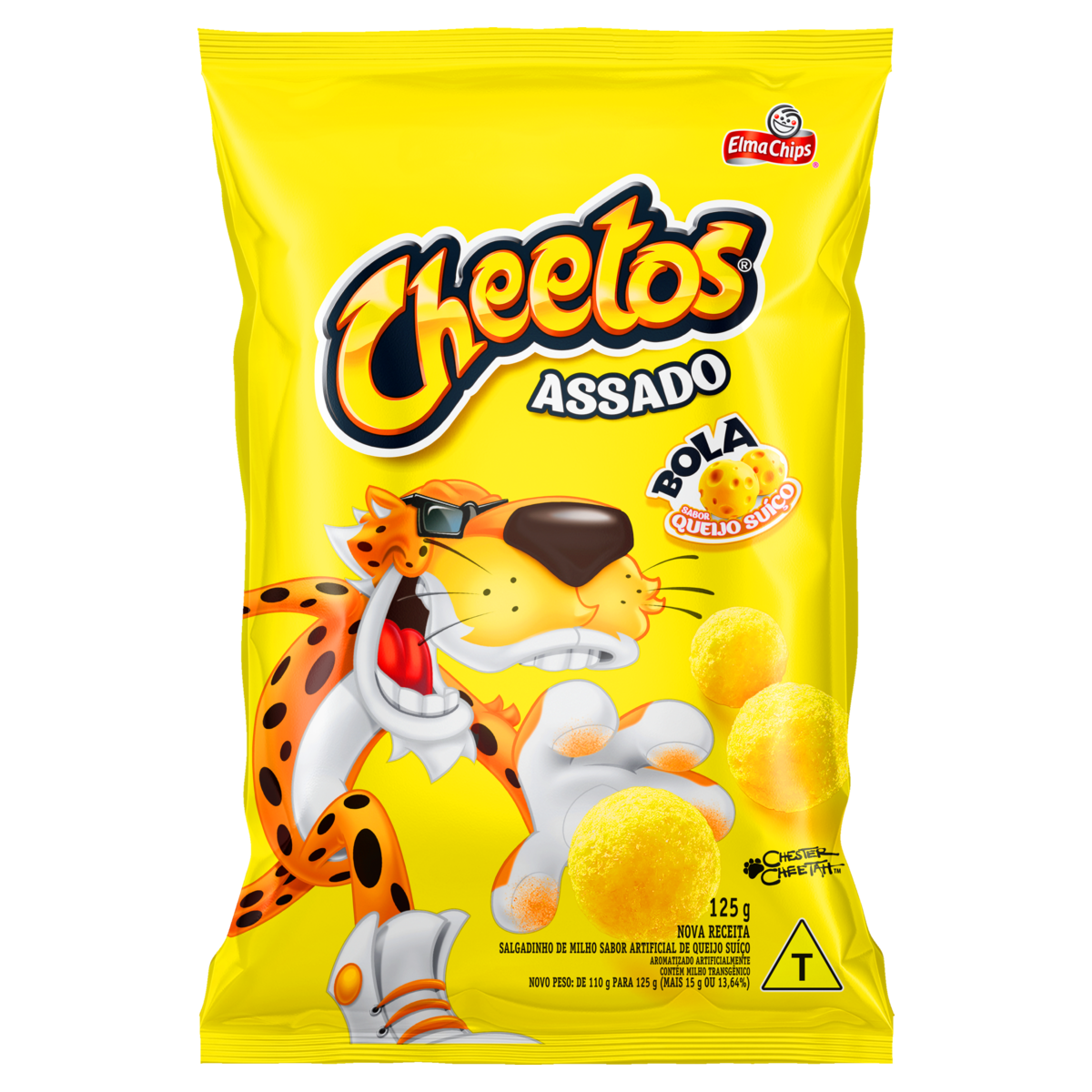 SALGADINHOS CHEETOS BOLA 125G