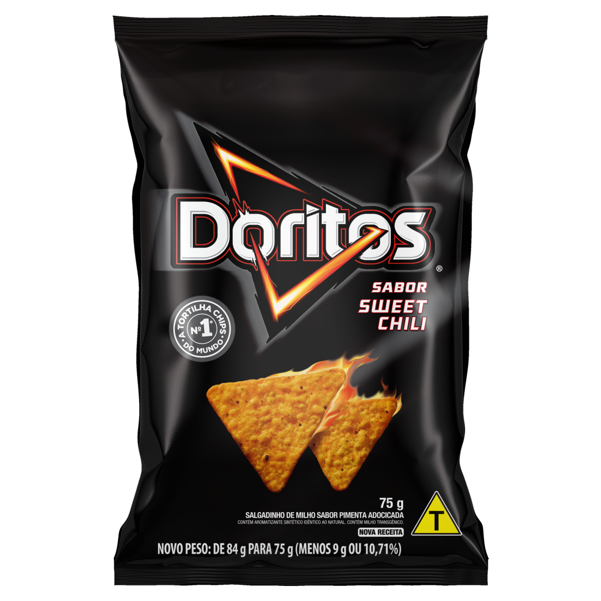 SALGADINHOS DORITOS SWEET CHILLI 75G