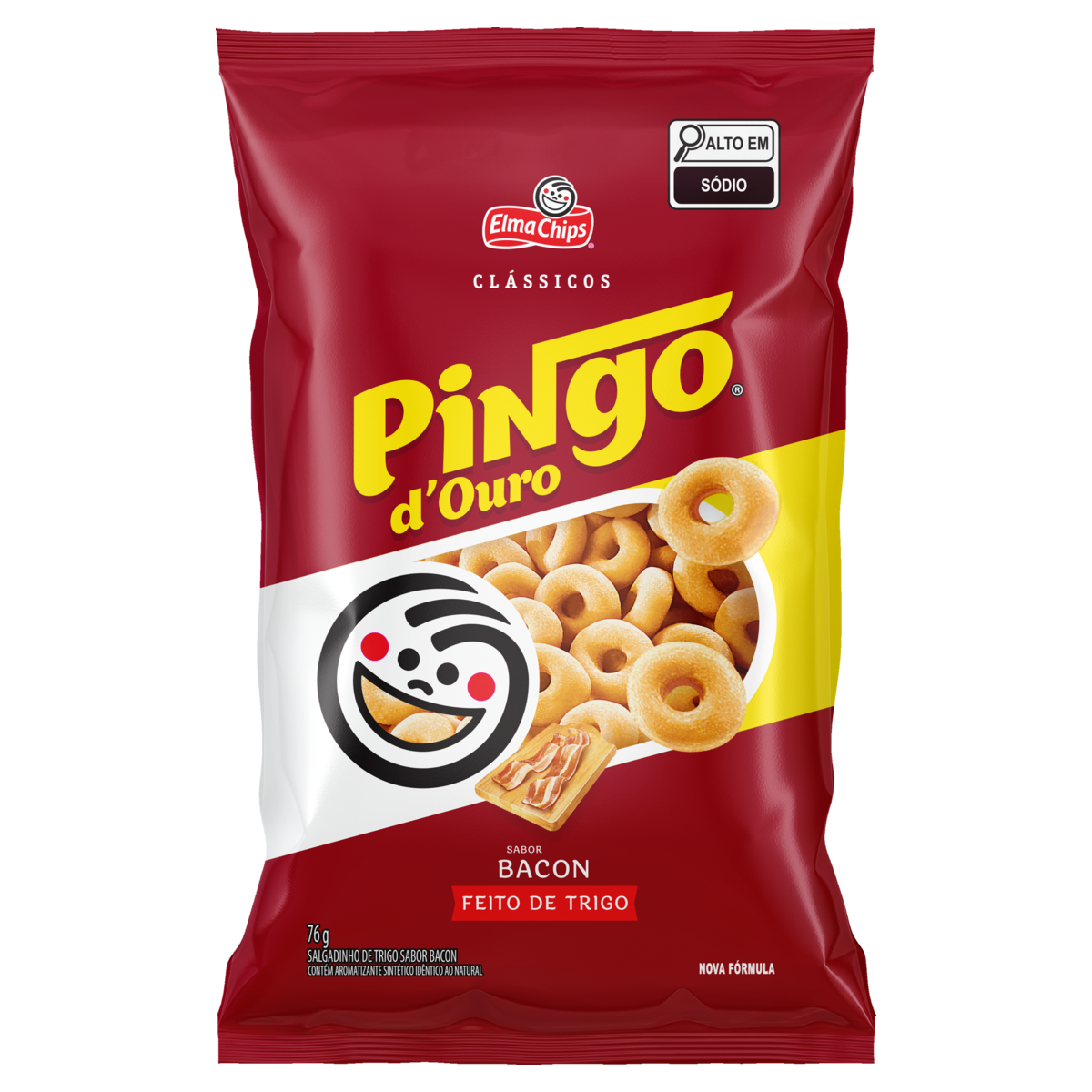 SALGADINHOS PINGO DOURO BACON 76G