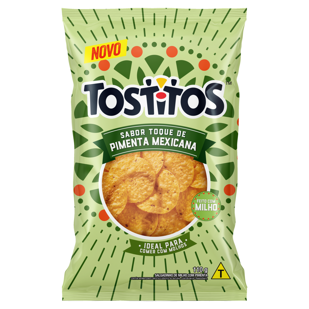SALGADINHOS TOSTITOS PIMENTA MEXICANA 110G