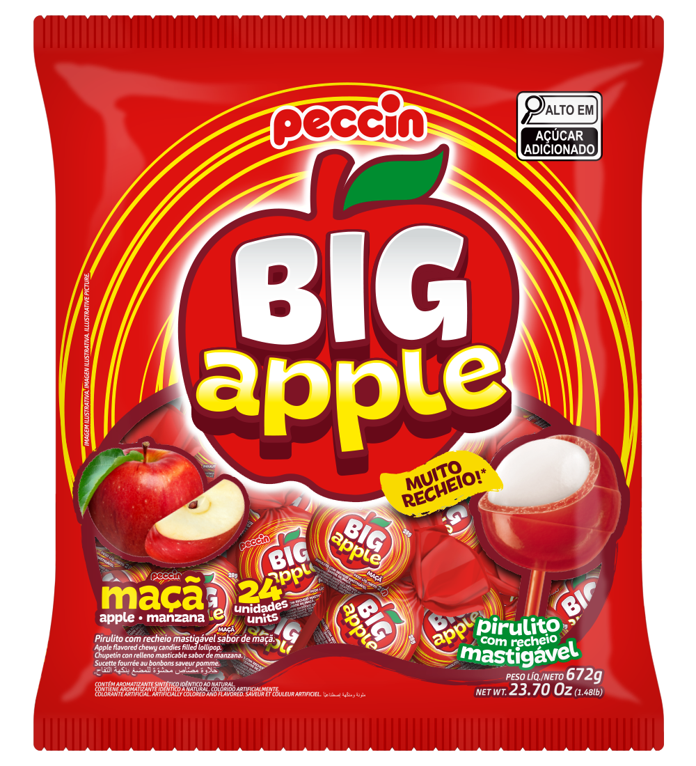 *PIRULITO BLONG BIG APPLE 672G