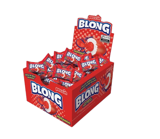 CHICLE BLONG MORANGO 200G