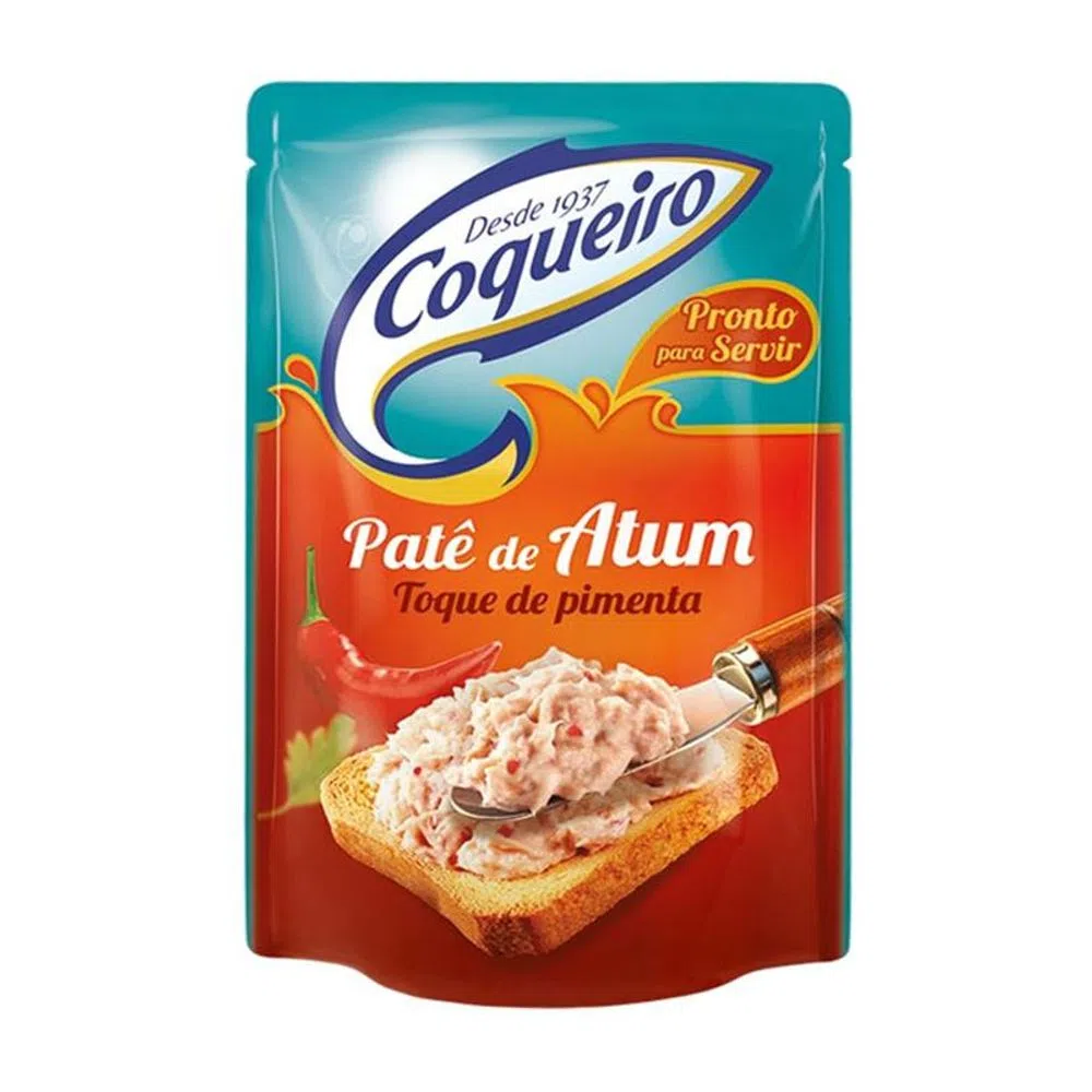 PATÊ DE ATUM COQUEIRO TOQUE DE PIMENTA 170GR