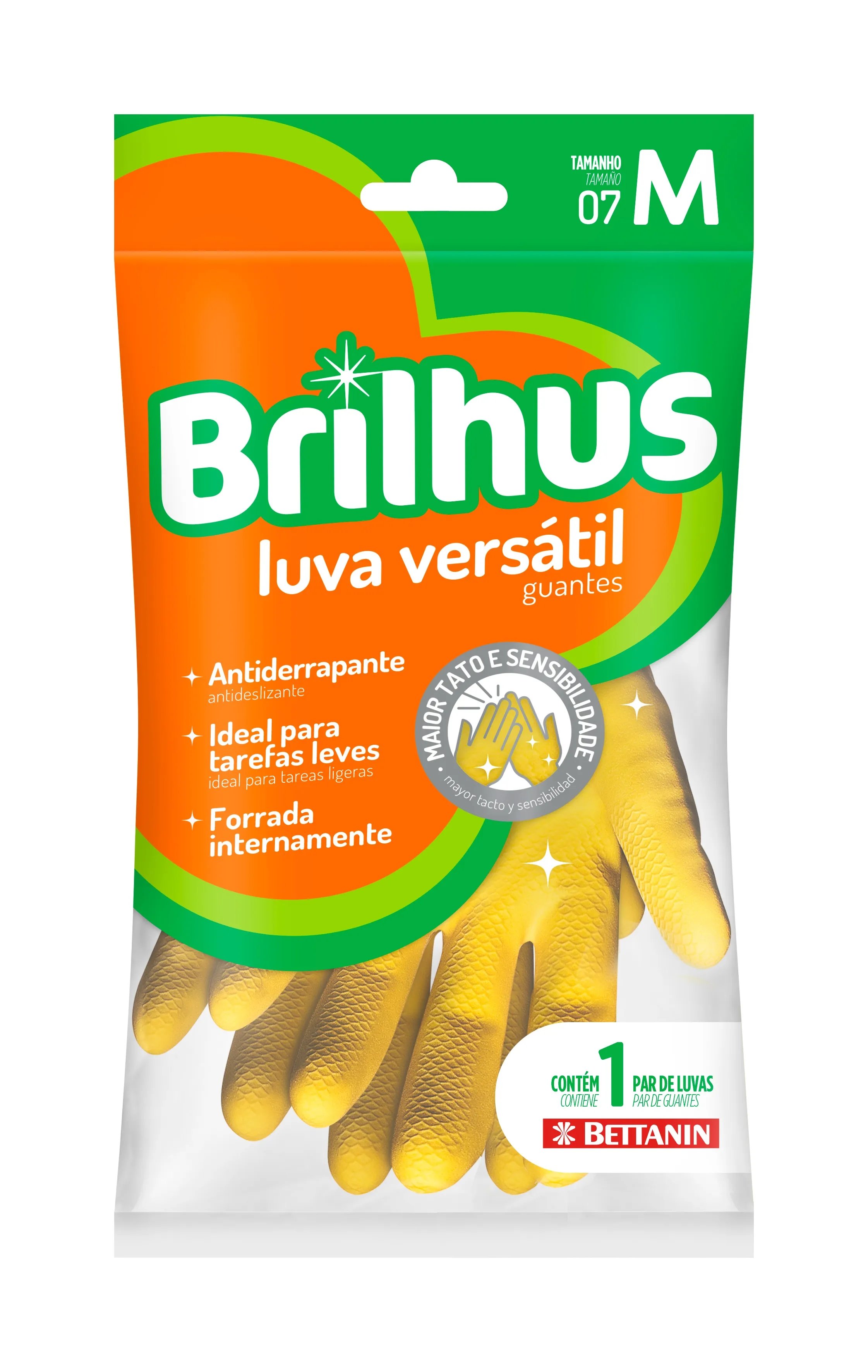 LUVA BRILHUS VERSÁTIL M