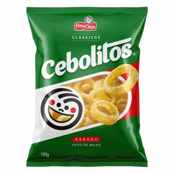SALGADINHOS CEBOLITOS 190G